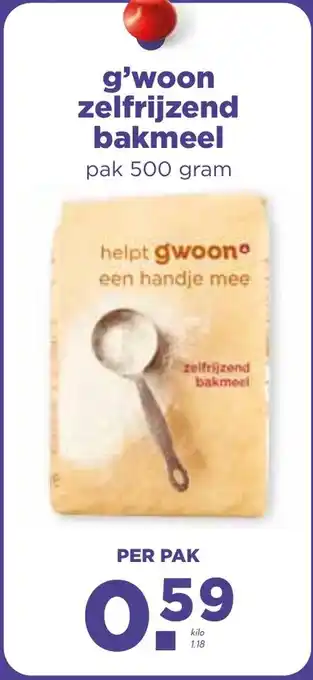 De Boerenschuur G'woon zelfrijzend bakmeel aanbieding