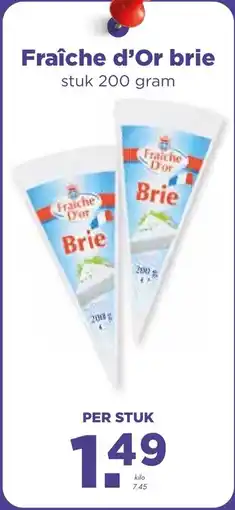 De Boerenschuur Fraîche d'Or brie aanbieding