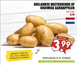 De Boerenschuur Hollandse vastkokende of kruimige aardappelen aanbieding