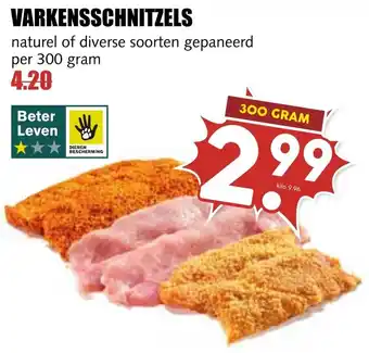 De Boerenschuur Varkensschnitzels aanbieding