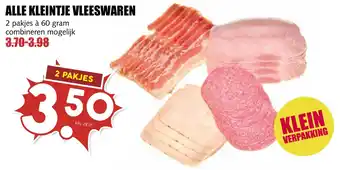 De Boerenschuur Alle kleintje vleeswaren aanbieding