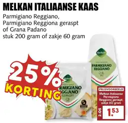 De Boerenschuur Melkan italiaanse kaas aanbieding