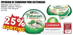 De Boerenschuur Paturain of chavroux pure geitenkaas aanbieding