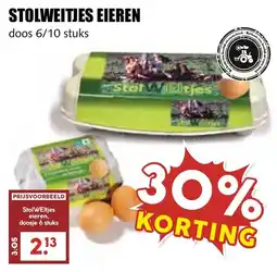 De Boerenschuur Stolweitjes eieren aanbieding