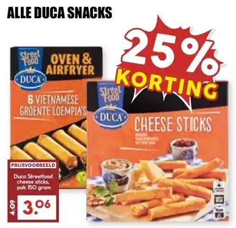 De Boerenschuur Alle duca snacks aanbieding