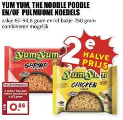 De Boerenschuur Yum yum, the noodle poodle en of pulmuone noedels aanbieding