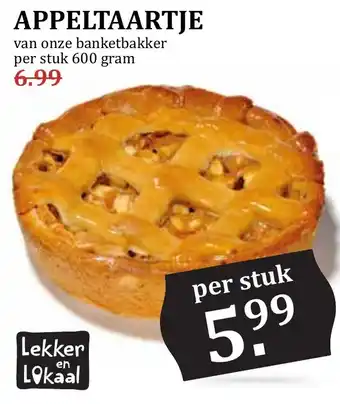 De Boerenschuur Appeltaartje aanbieding