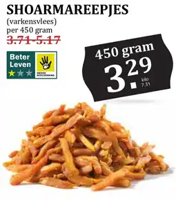 De Boerenschuur Shoarmareepjes aanbieding