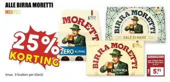 De Boerenschuur Alle birra moretti aanbieding