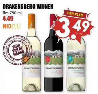 De Boerenschuur Drakensberg wijnen aanbieding