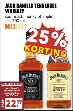 De Boerenschuur Jack daniels tennessee whiskey aanbieding