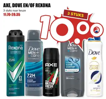 De Boerenschuur Axe, dove en of rexona aanbieding