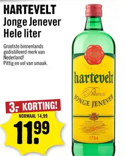 Dirck 3 Hartevelt  Jonge Jenever aanbieding