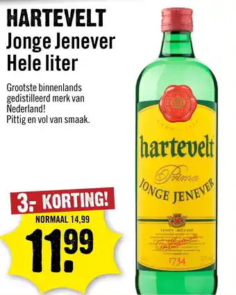 Dirck 3 Hartevelt  Jonge Jenever aanbieding