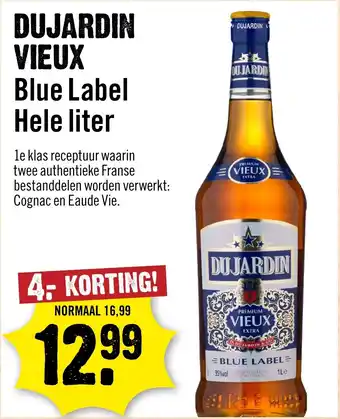 Dirck 3 Dujardin Vieux Blue Label aanbieding