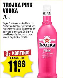 Dirck 3 Trojka Pink Vodka aanbieding