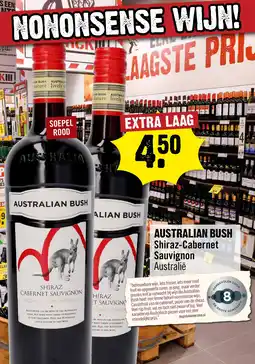 Dirck 3 Australian Bush Shiraz Cabernet Sauvignon aanbieding