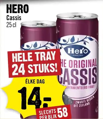 Dirck 3 Hero Cassis aanbieding