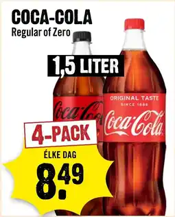 Dirck 3 Coca cola Regular of Zero aanbieding