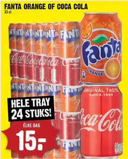 Dirck 3 Fanta Orange of Coca cola aanbieding