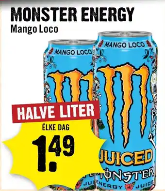 Dirck 3 Monster Energy Mango Loco aanbieding