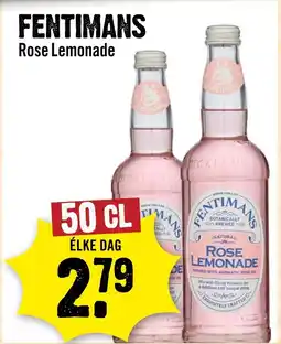 Dirck 3 Fentimans Rose Lemonade aanbieding