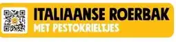 Jumbo ITALIAANSE ROERBAK MET PESTOKRIELTJES aanbieding