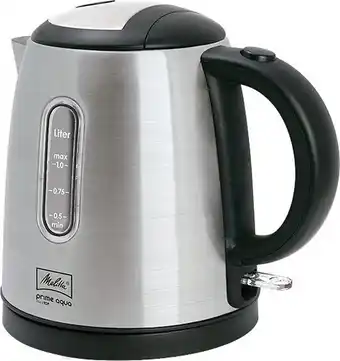 Bol.com Melitta Prime Aqua mini Top - Waterkoker - RVS aanbieding