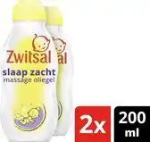 Bol.com Zwitsal Baby Massage Olie Lavendel - 2 x 200 ml - Voordeelverpakking aanbieding