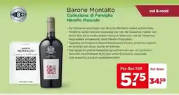 PLUS Barone Montalto Collezione di Famiglia Nerello Mascale aanbieding