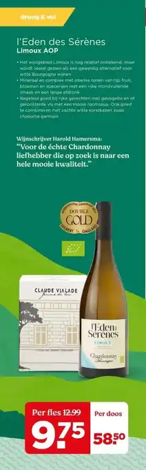 PLUS l'Eden des Sérènes Limoux AOP aanbieding