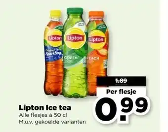 PLUS Lipton Ice tea aanbieding