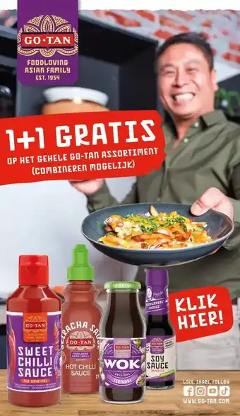 PLUS OP HET GEHELE GO-TAN ASSORTIMENT aanbieding