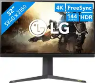 Bol.com LG UltraGear 32GR93U-B - 4K IPS Gaming Monitor - 144hz - HDMI 2.1 - Console Gaming - 32 inch aanbieding