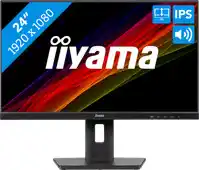 Bol.com iiyama ProLite XUB2493HS-B6 - 24 Inch - IPS - Full HD - In hoogte verstelbaar aanbieding