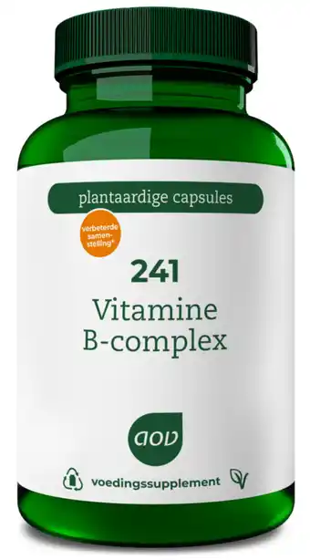 De Online Drogist AOV 241 Vitamine B-Complex Capsules aanbieding