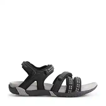 ANWB Travelin' Leira dames Outdoorsandalen Zwart aanbieding