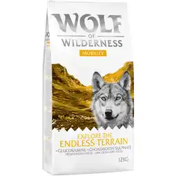 Zooplus 12kg Mobility Wolf of Wilderness Hondenvoer aanbieding