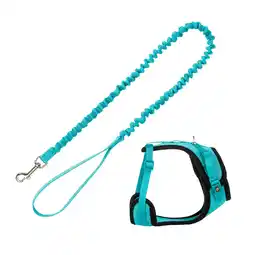 Zooplus Trixie Mesh Y-Tuig met elastische Lijn turquoise aanbieding