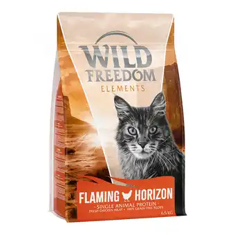 Zooplus 6,5kg Adult Flaming Horizon Kip Wild Freedom Kattenvoer aanbieding