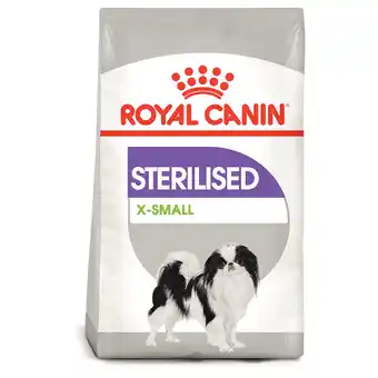 Zooplus 1,5kg X-small Sterilised Royal Canin Hondenvoer aanbieding