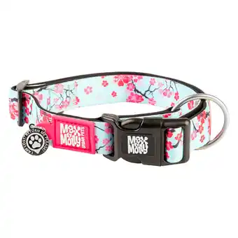 Zooplus Max & Molly Smart ID Halsband Cherry Bloom XS: 22-35 cm halsomvang hond aanbieding