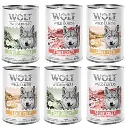 Zooplus Wolf of Wilderness Adult 'Expedition' 6 x 400 g aanbieding