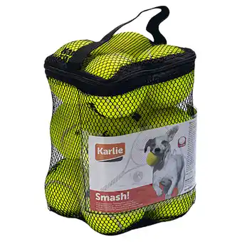 Zooplus Karlie tennisballen set 12 stuks, Ø 6cm hond aanbieding