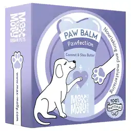 Zooplus 50g Max & Molly pootbalsem Pawfection pootverzorging voor honden aanbieding