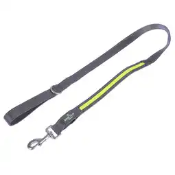 Zooplus Nomad Tales Spirit USB LED riem neon geel & grijs 120 cm lang Hond aanbieding