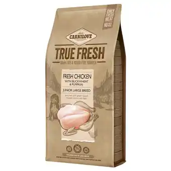 Zooplus Carnilove True Fresh Junior Large Breed met Kip - 11,4 kg aanbieding