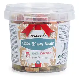 Zooplus 200g Beeztees hondensnack mini kerstsnacks hondensnacks aanbieding