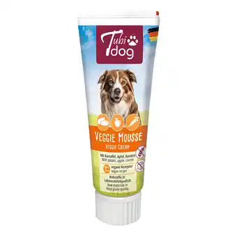 Zooplus 75g Tubidog Veggie Mousse met aardappel, appel, wortel hondensnacks aanbieding