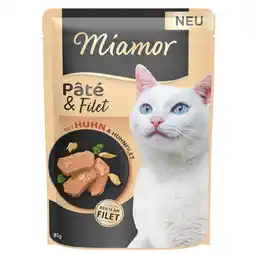 Zooplus 10x85g Miamor Pâté & Filet kip natvoer voor katten aanbieding